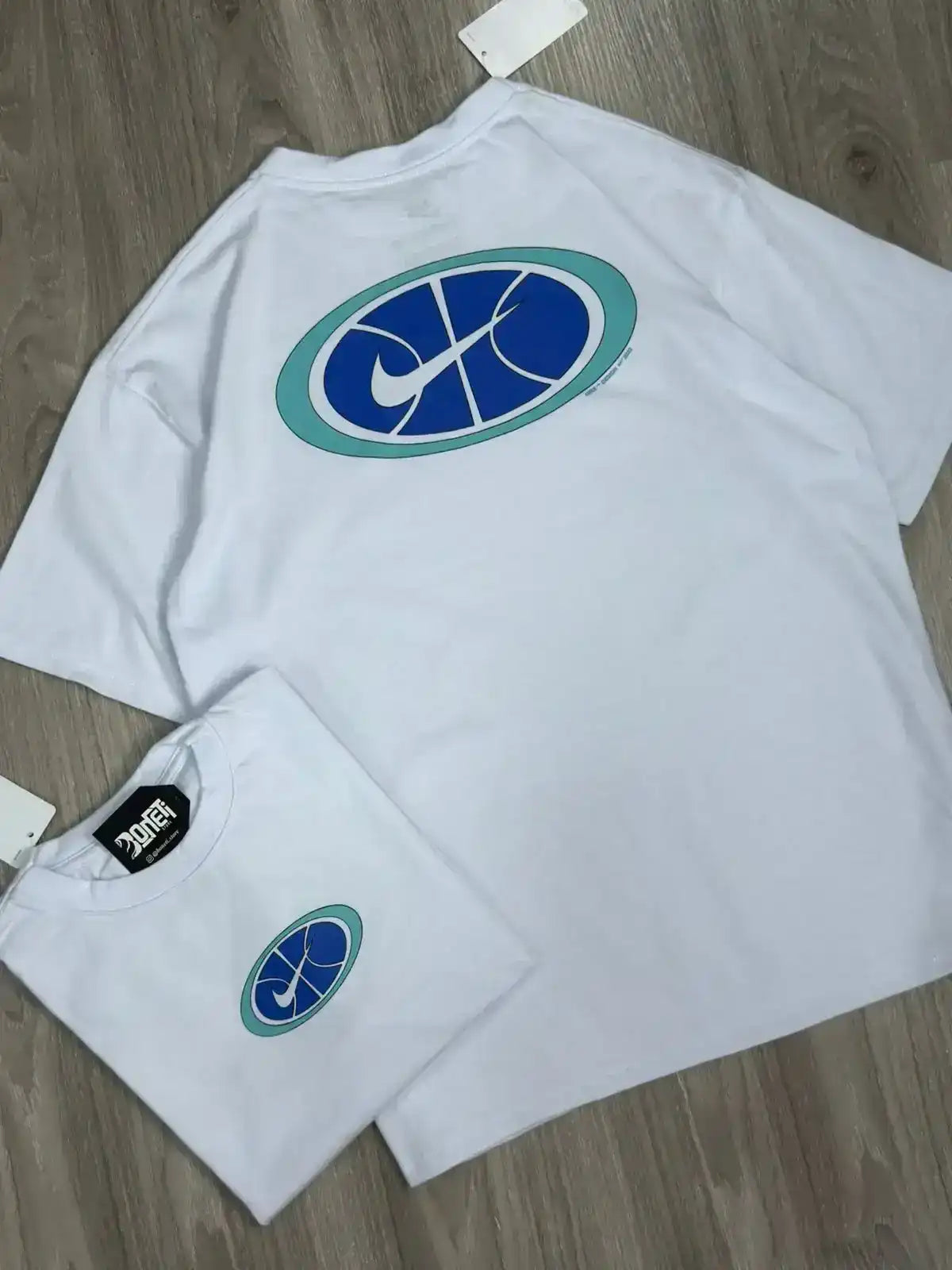 CAMISETA OVERSIZED NK ARGON - BRANCA