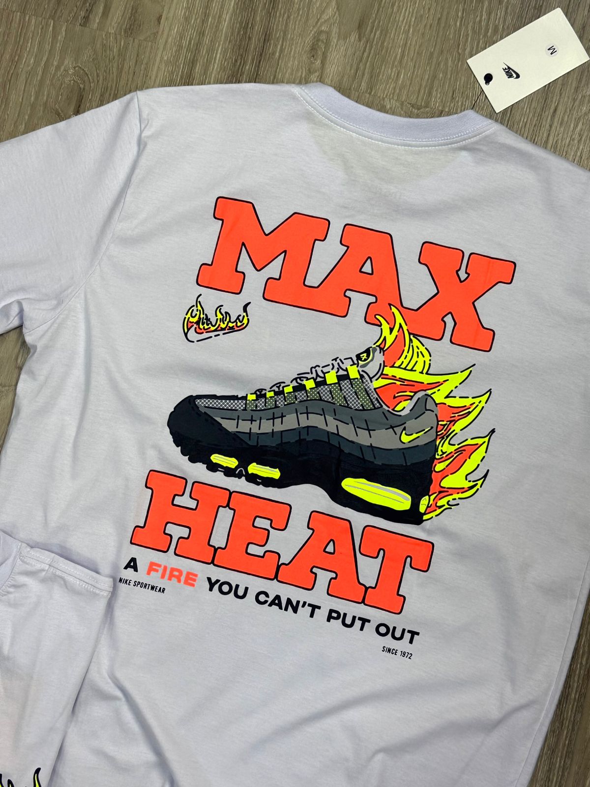 CAMISETA NK MAX HEAT - BRANCA