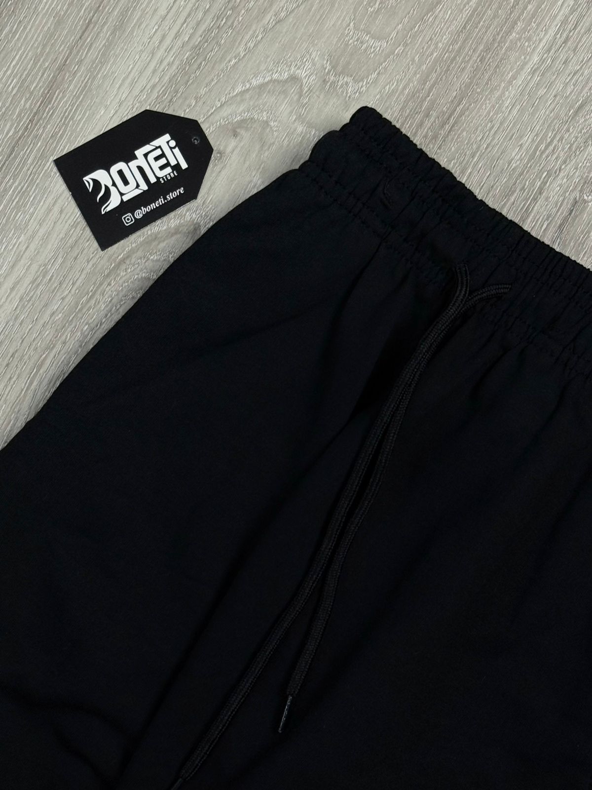 SHORTS MOLETOM NK ESSENTIAL SUNDAY - PRETO