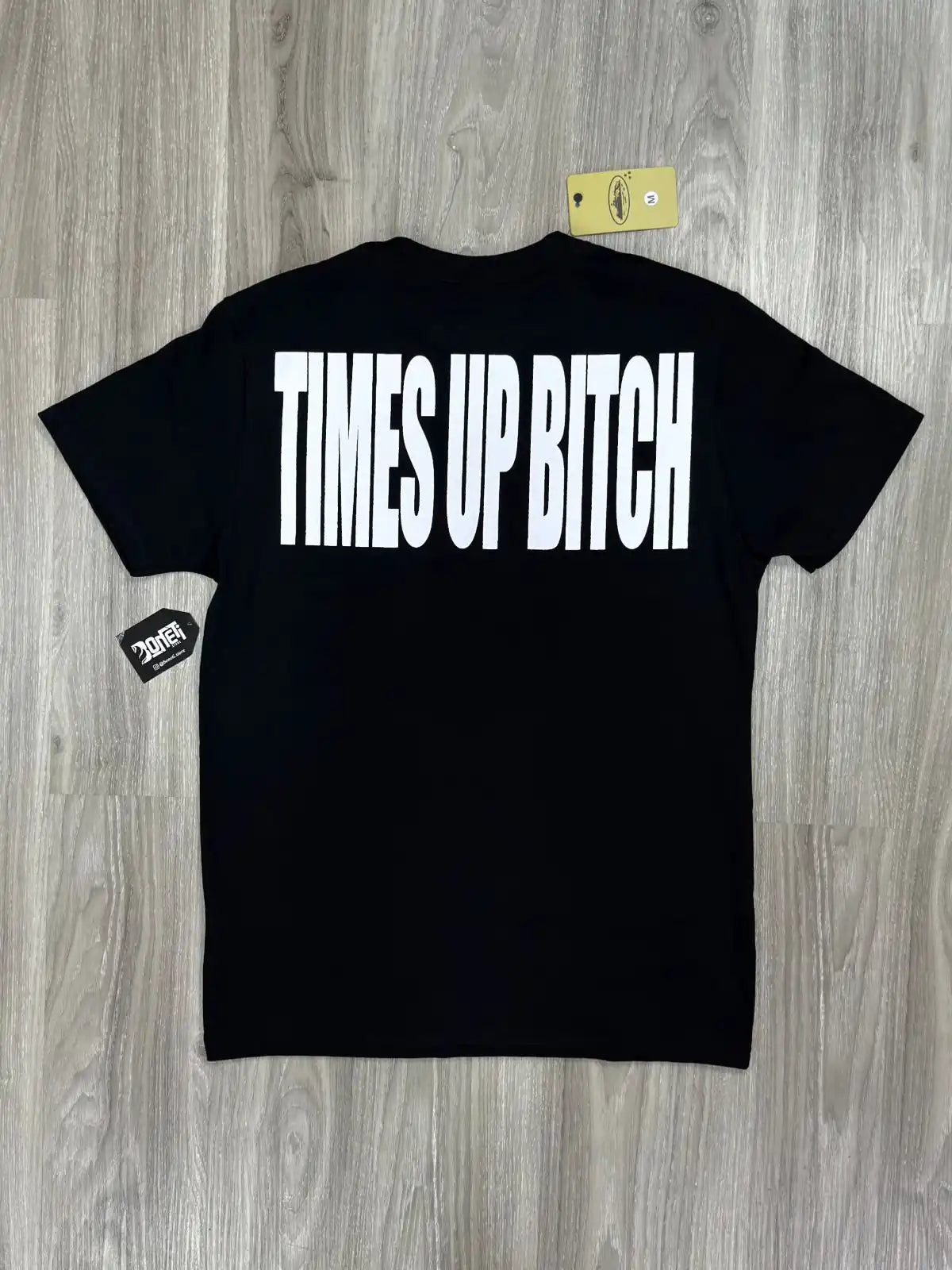 CAMISETA CORTEIZ TIMES UP - PRETA