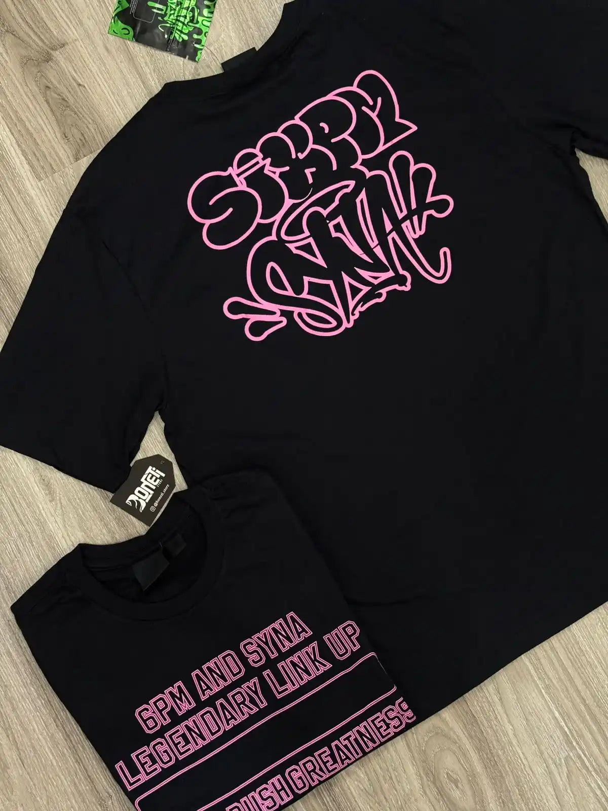 CAMISETA SYNA CANT RUSH - PRETA