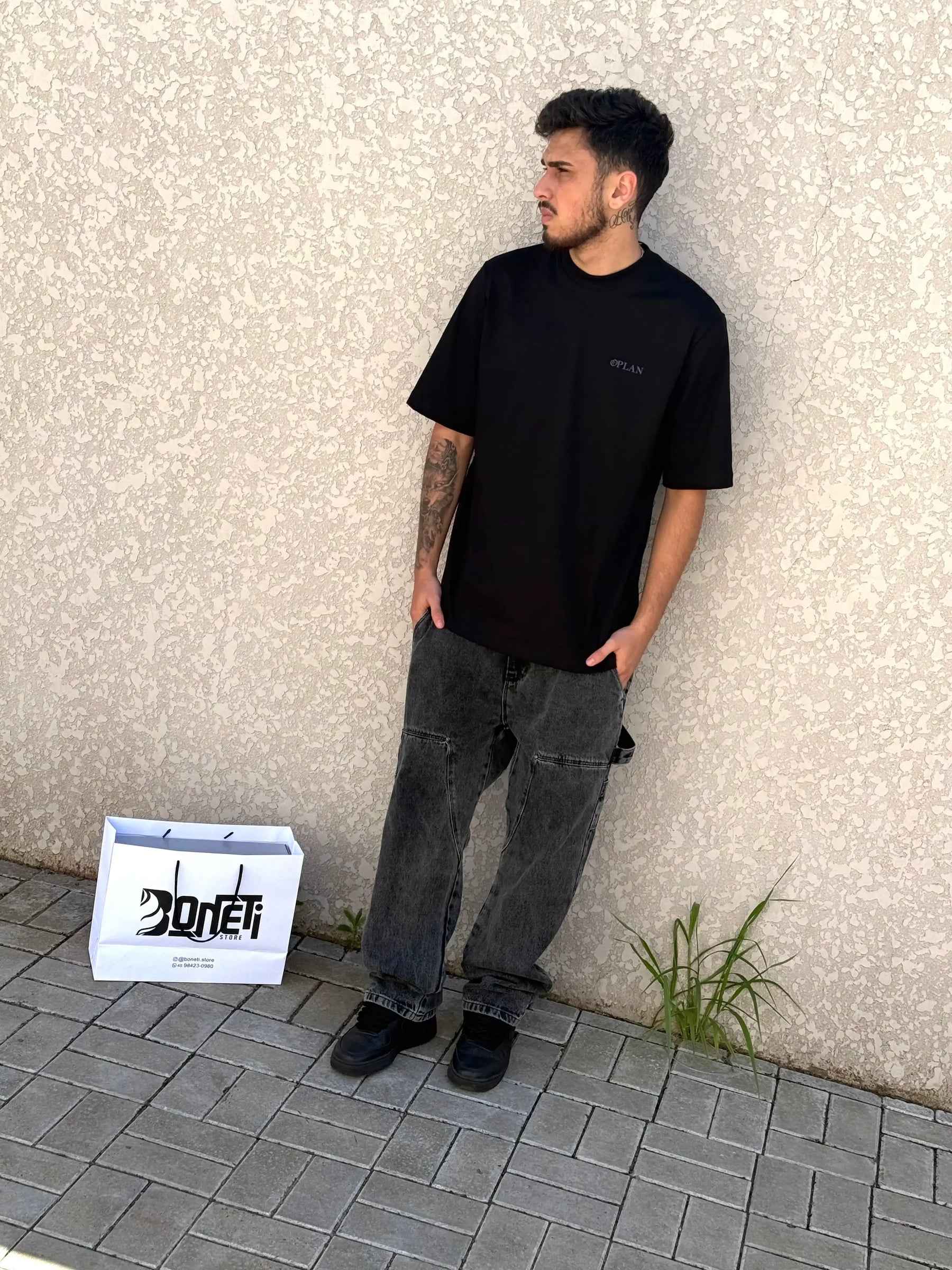 CALÇA JEANS RETA CARPINTEIRO ESTONADA - DENIM&CO