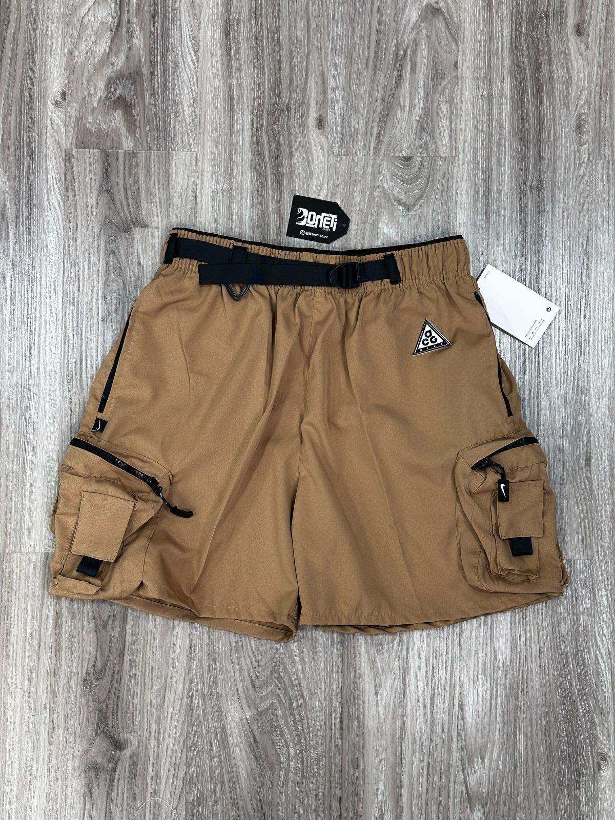 SHORTS TACTEL CARGO NK ACG - MARROM