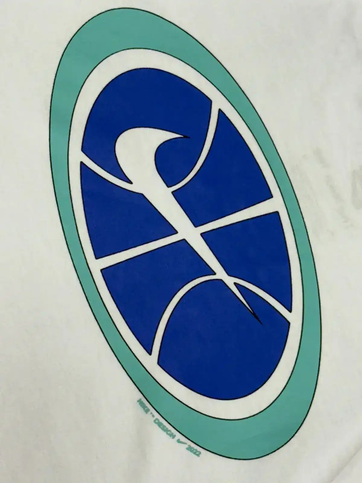 CAMISETA OVERSIZED NK ARGON - BRANCA