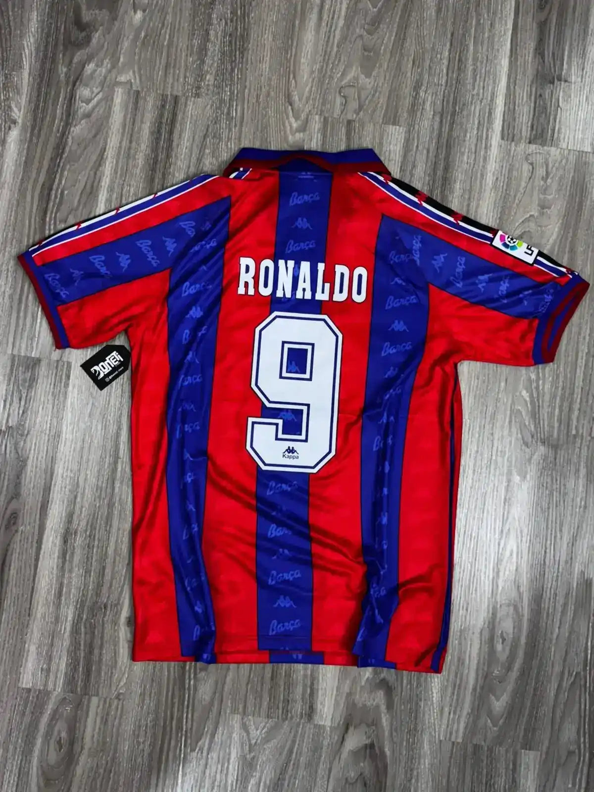CAMISA RETRÔ BARCELONA 1997 - RONALDO 9