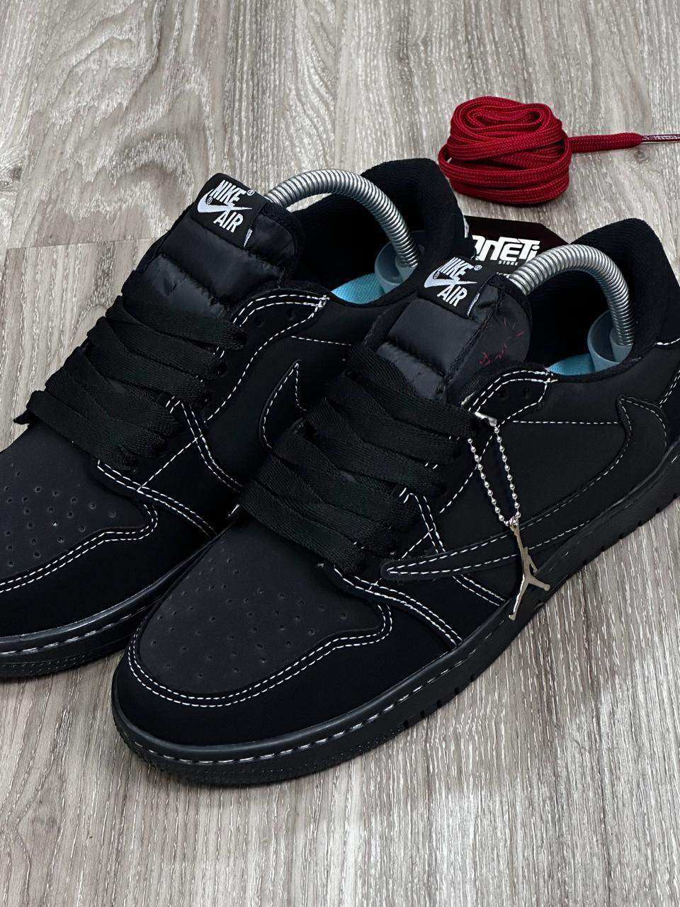 TÊNIS NK JORDAN 1 X TRAVIS BLACK PHANTOM