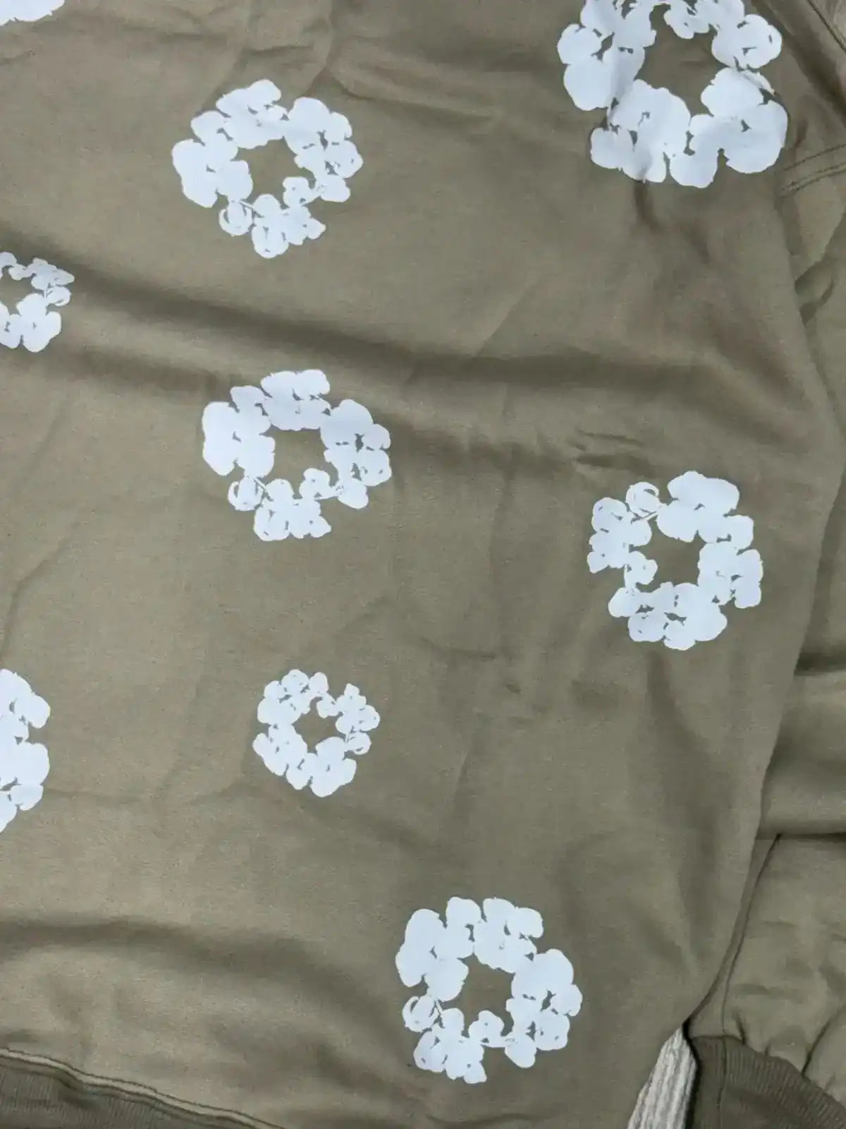 MOLETOM CARECA DENIM TEARS - CAQUI