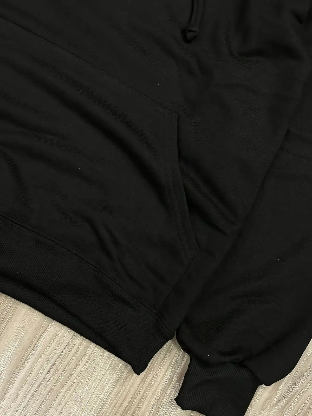 MOLETOM CANGURU CHAMPION BIG LOGO - PRETO