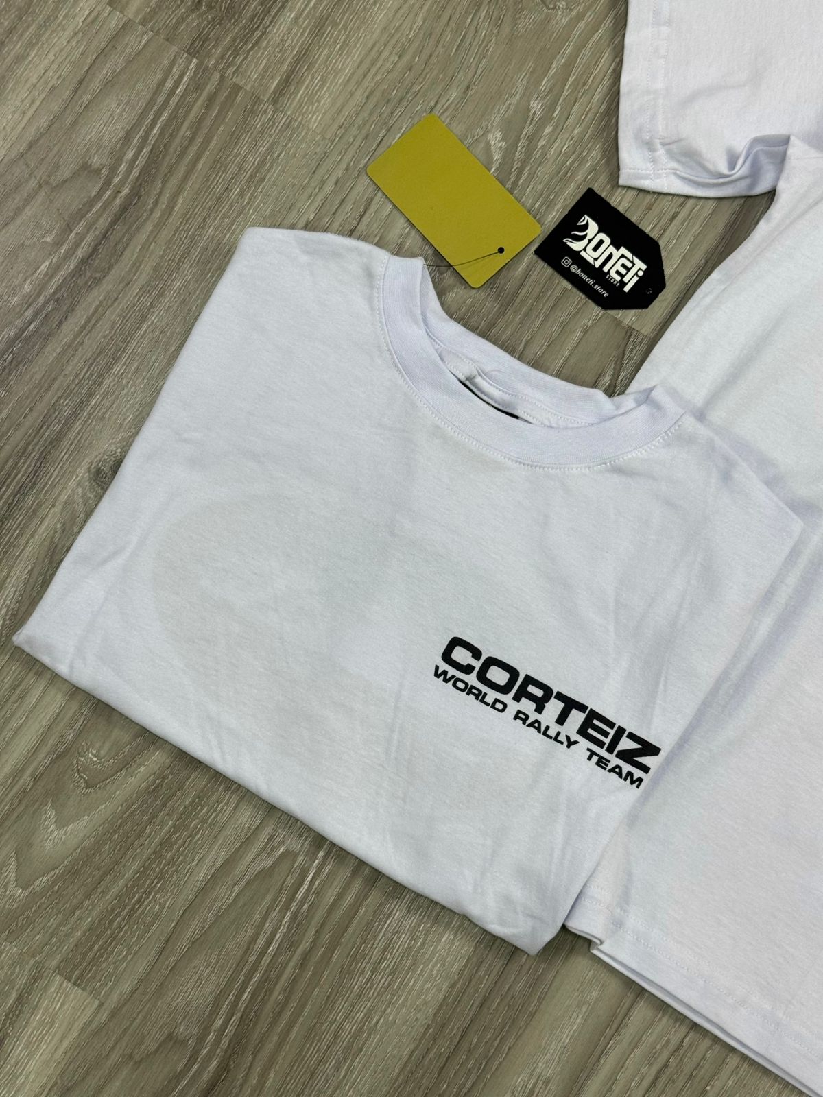 CAMISETA CORTEIZ WORLD RALLY - BRANCA