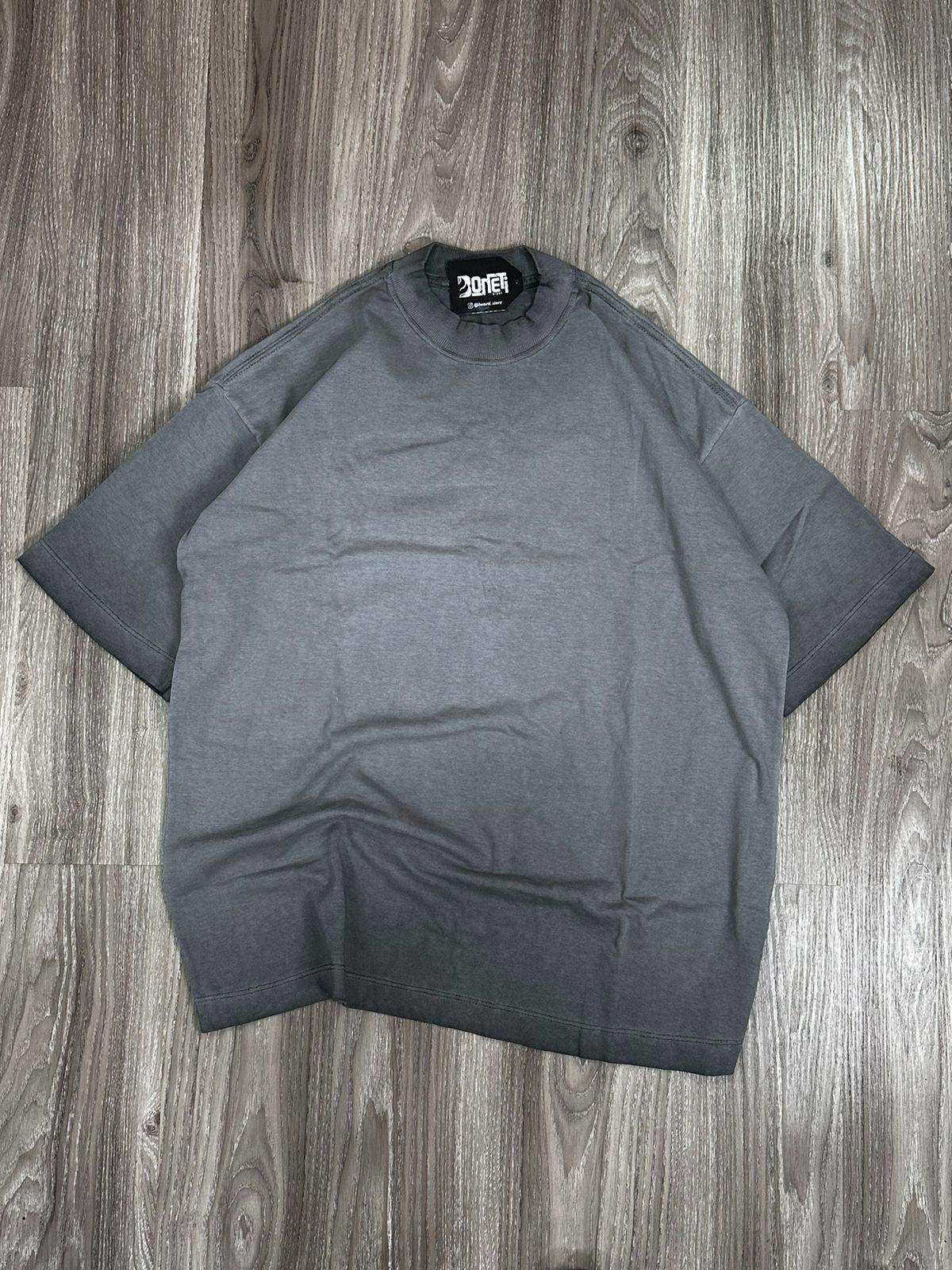 CAMISETA OVERSIZED LISA ESTONADA - CINZA