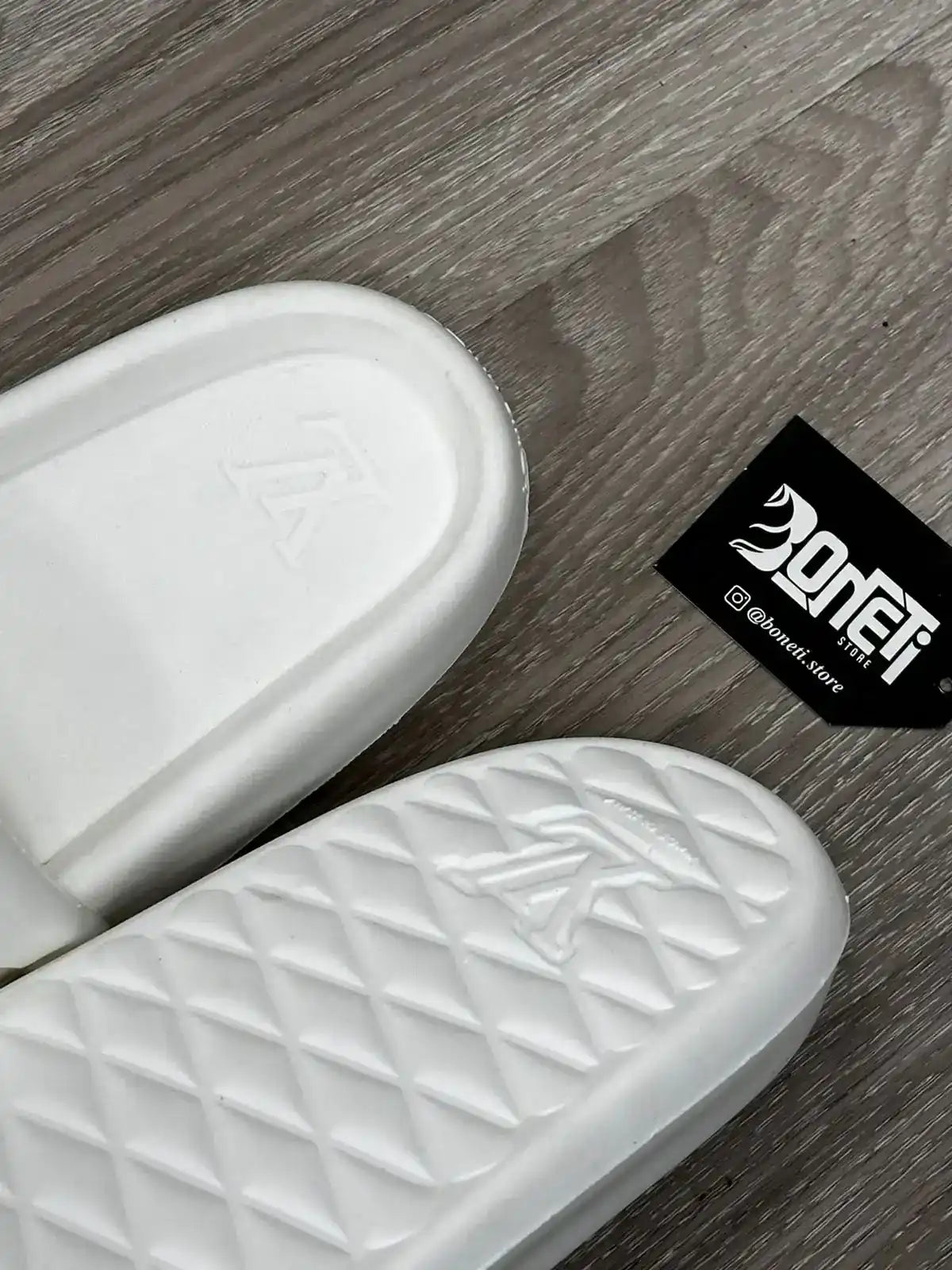 CHINELO SLIDE LV - BRANCO