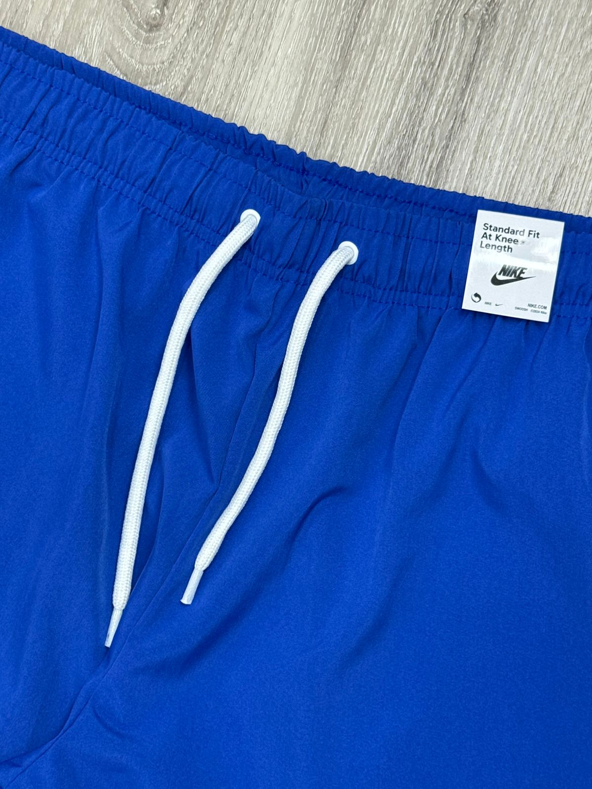 SHORTS TACTEL NK CLUB BORDADO - AZUL ROYAL