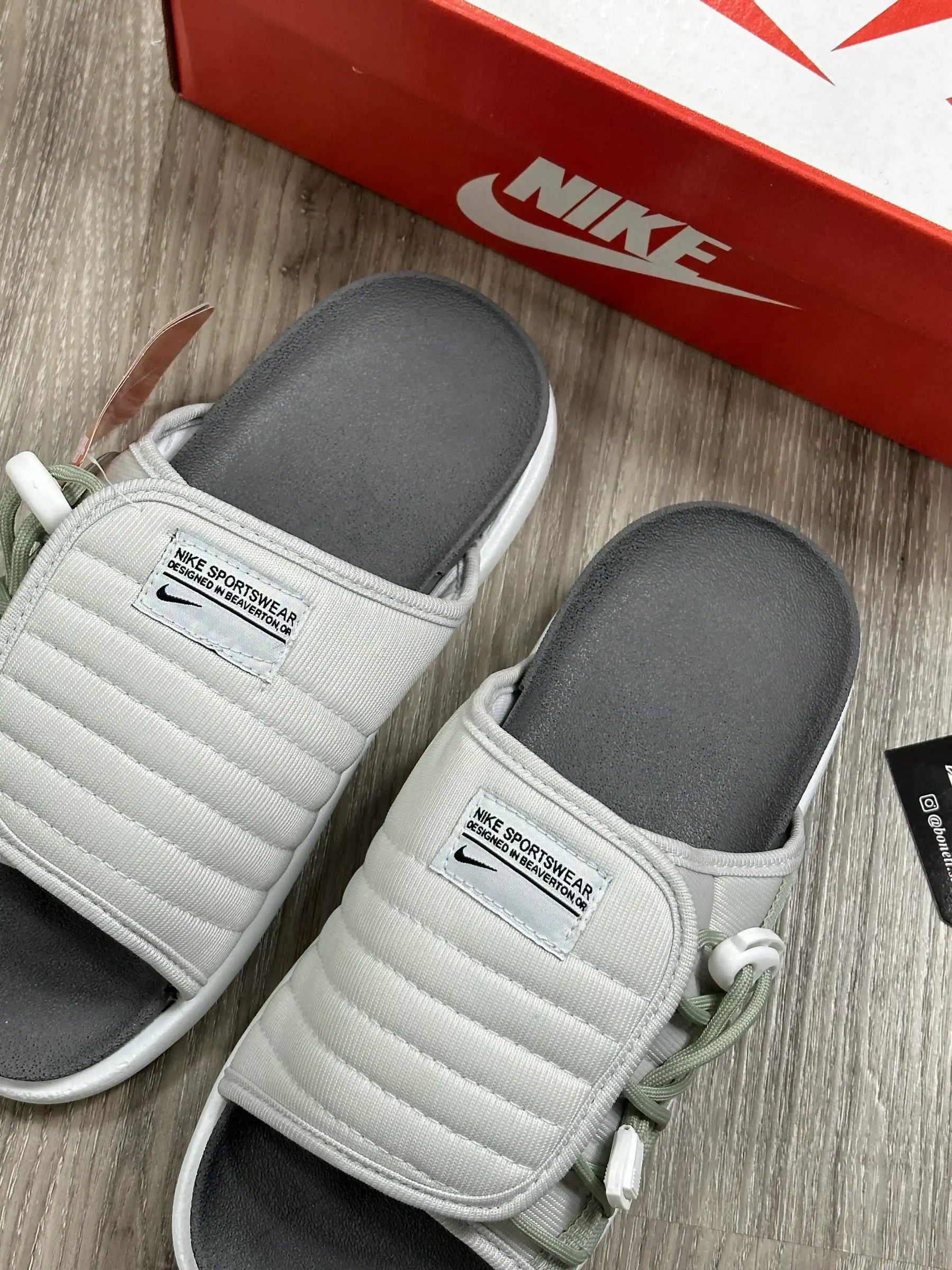 CHINELO SLIDE NK ASUNA 2.0 - CINZA