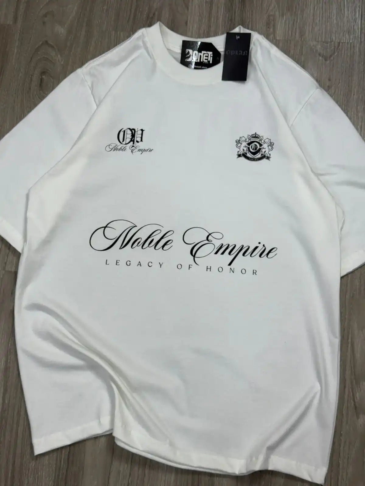 CAMISETA OVERSIZED OPLAN LEGACY - OFFWHITE