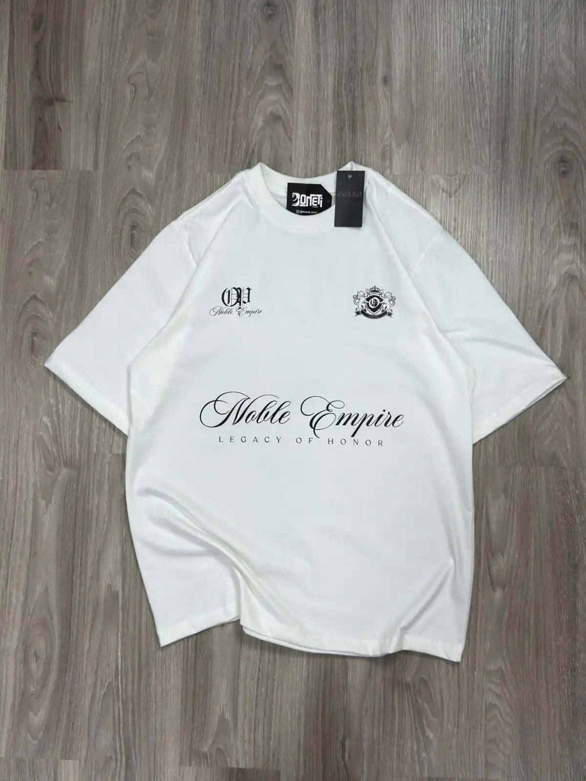 CAMISETA OVERSIZED OPLAN LEGACY - OFFWHITE