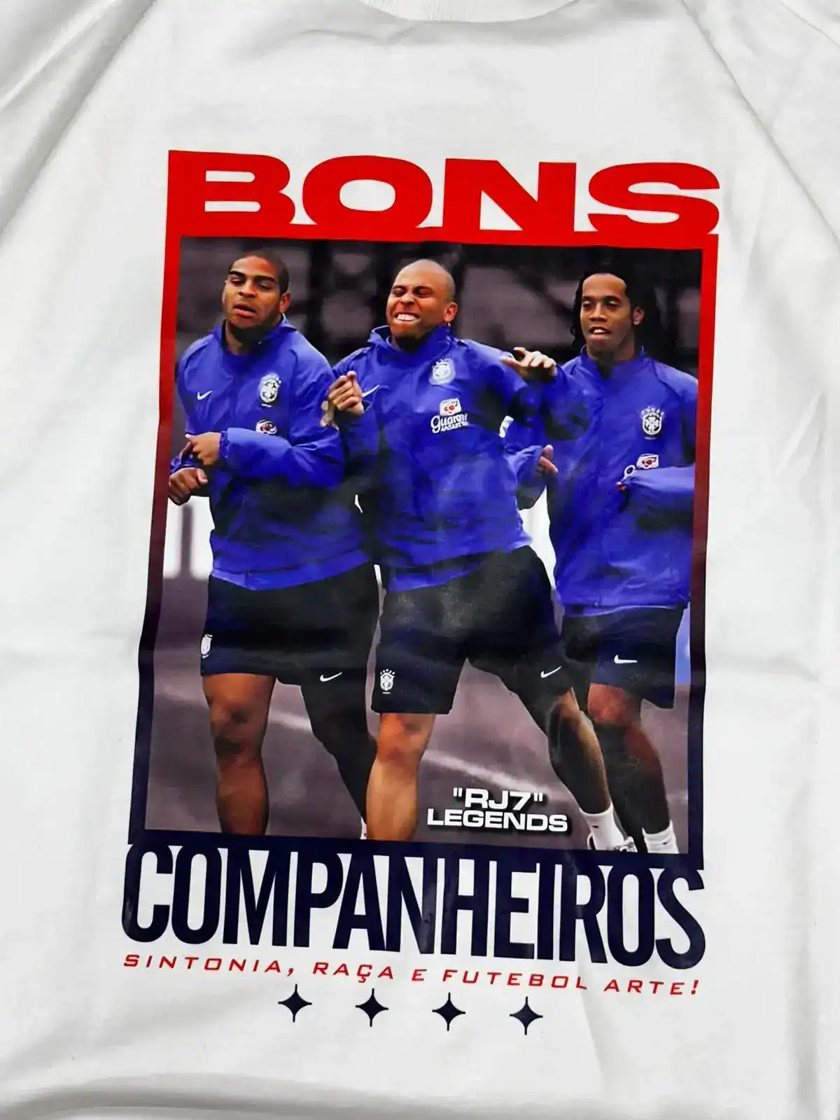 CAMISETA OVERSIZED RJ7 BONS - OFFWHITE