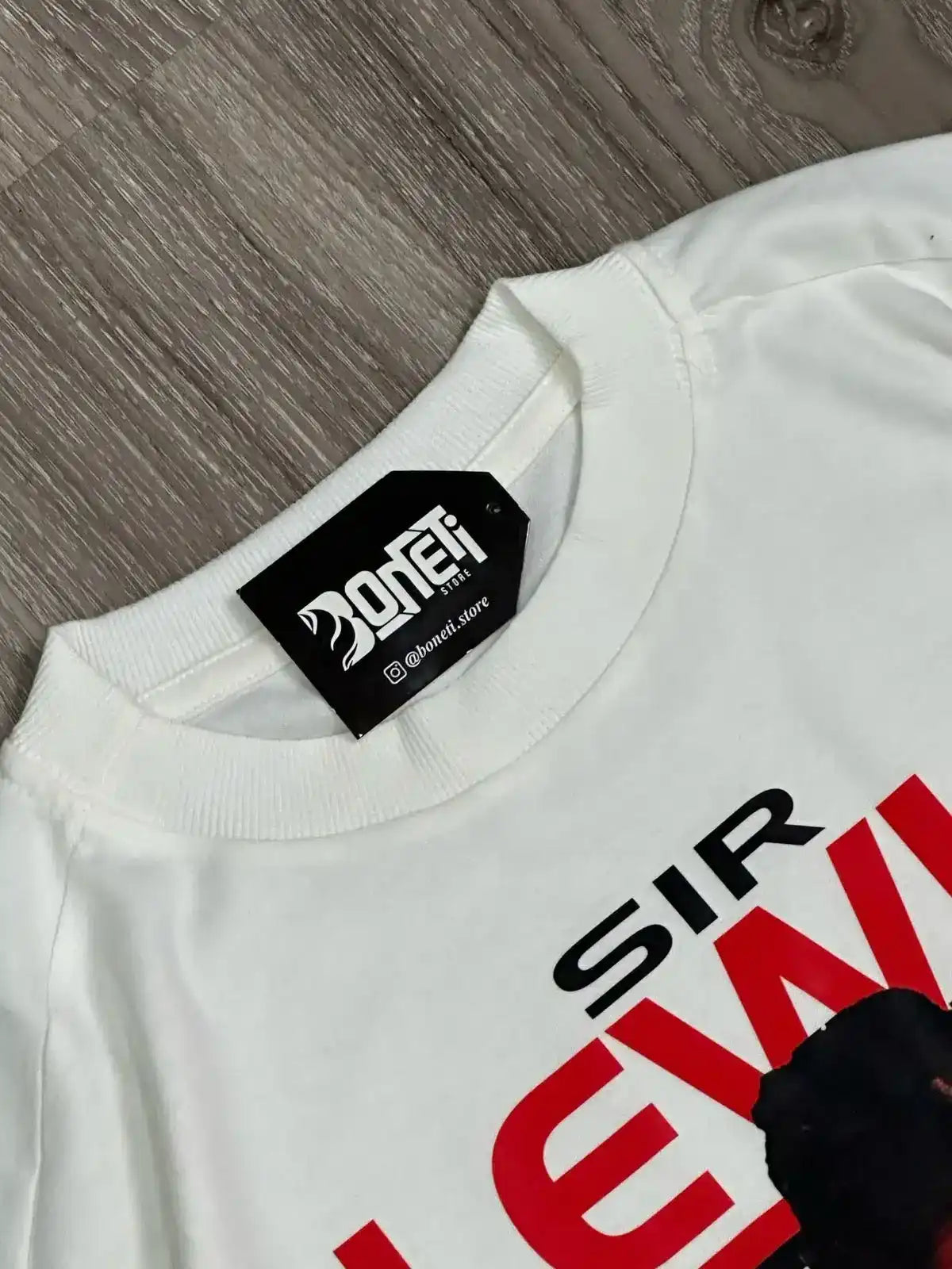 CAMISETA OVERSIZED RJ7 HAMILTON - OFFWHITE