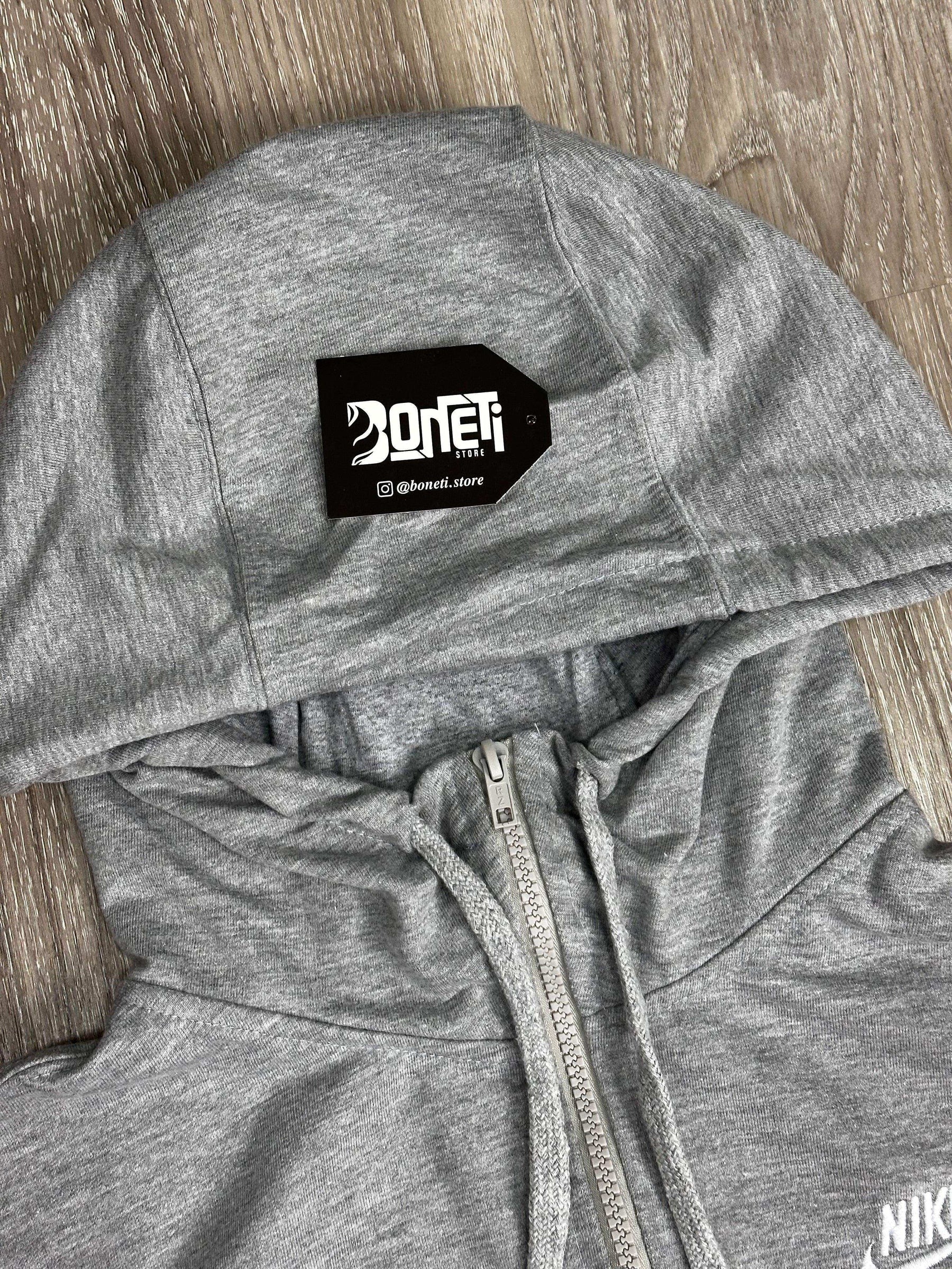 MOLETOM C/ ZÍPER NK CLUB - CINZA