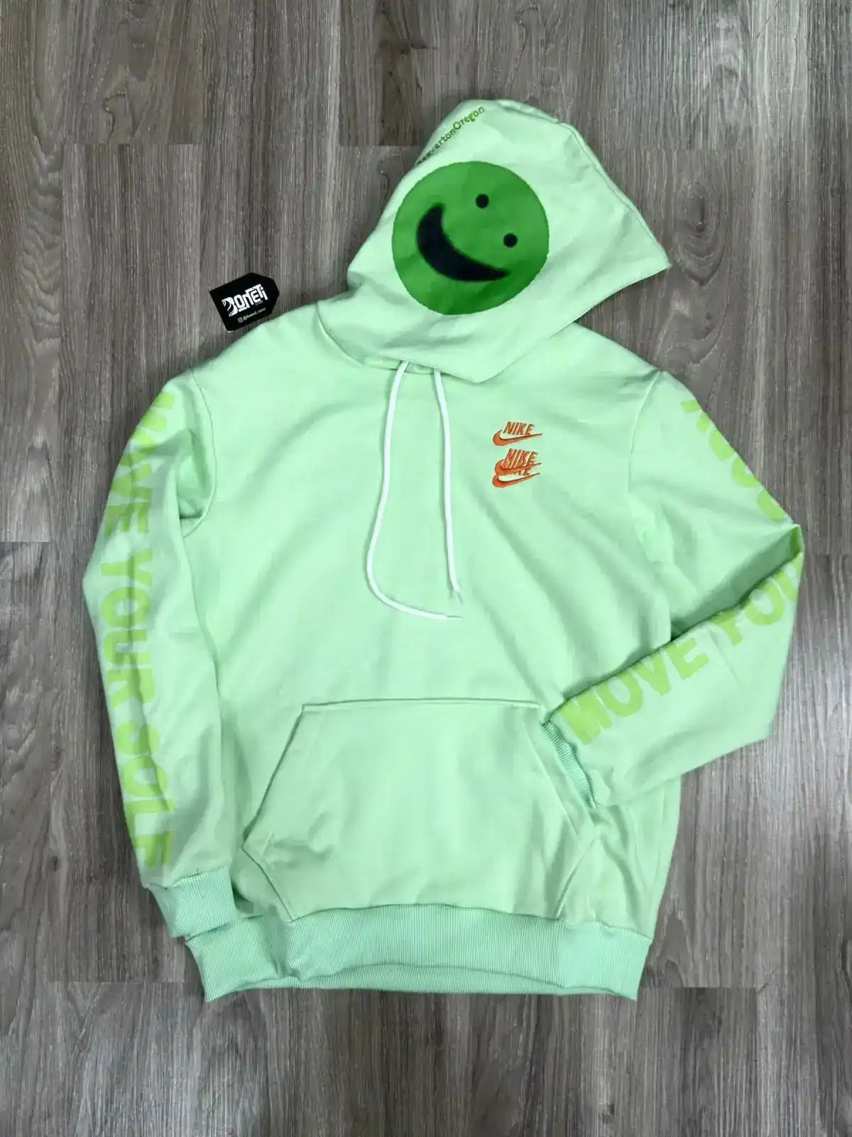 MOLETOM CANGURU NK WORLD TOUR - VERDE