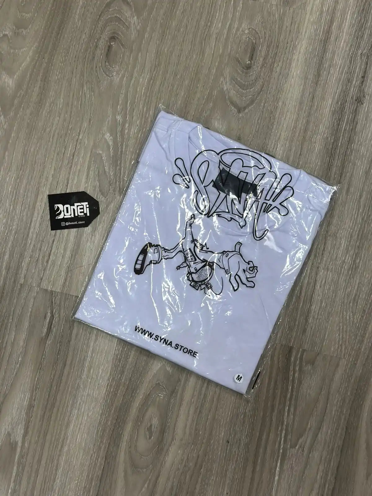 CAMISETA SYNA WORLD LOGO - BRANCA