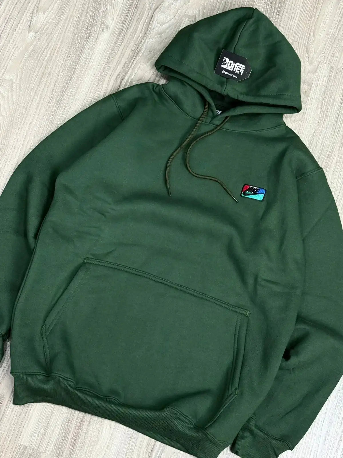 MOLETOM CANGURU NK PATCH NINO - VERDE