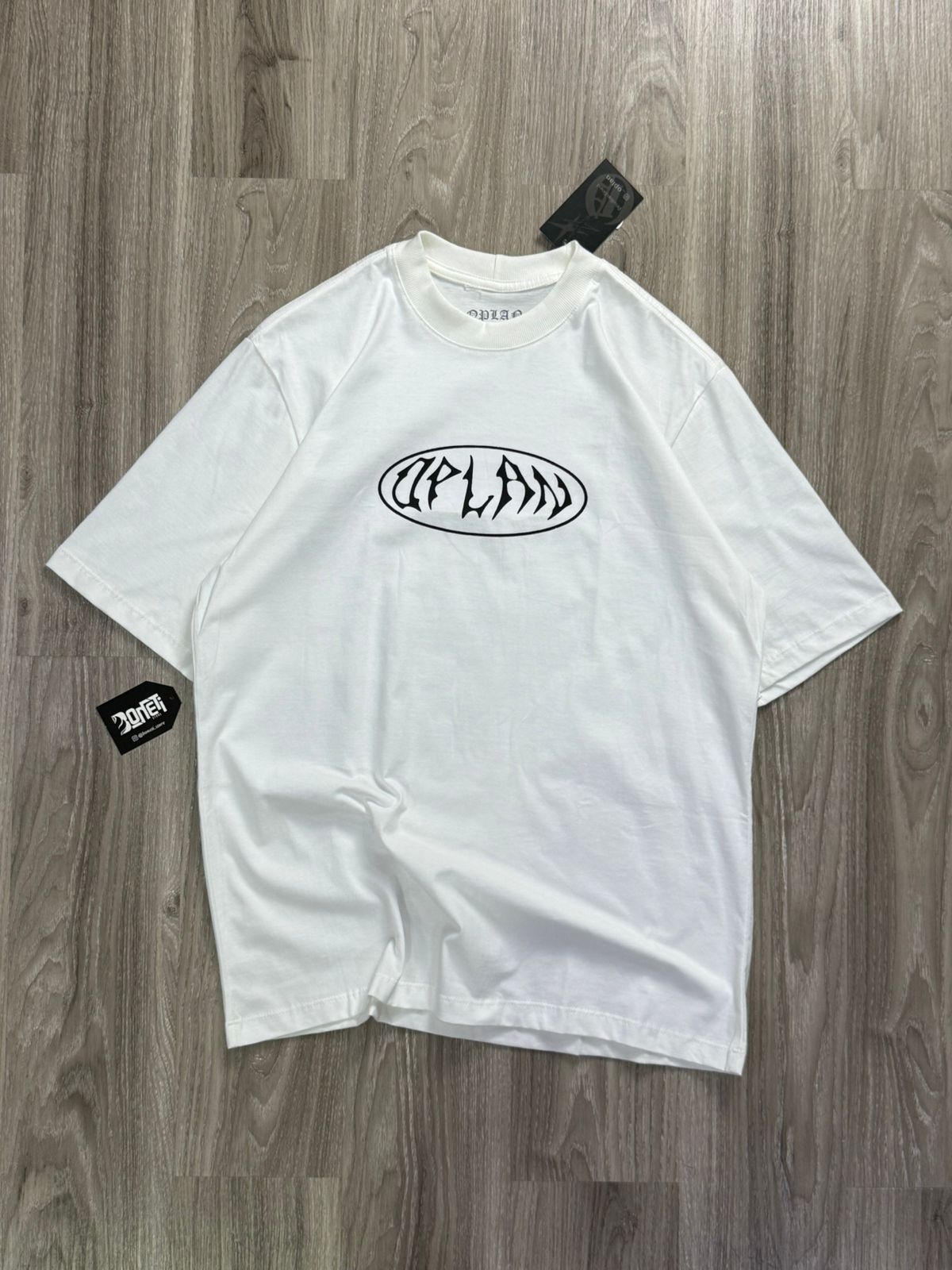 CAMISETA OVERSIZED OPLAN MIND - OFFWHITE