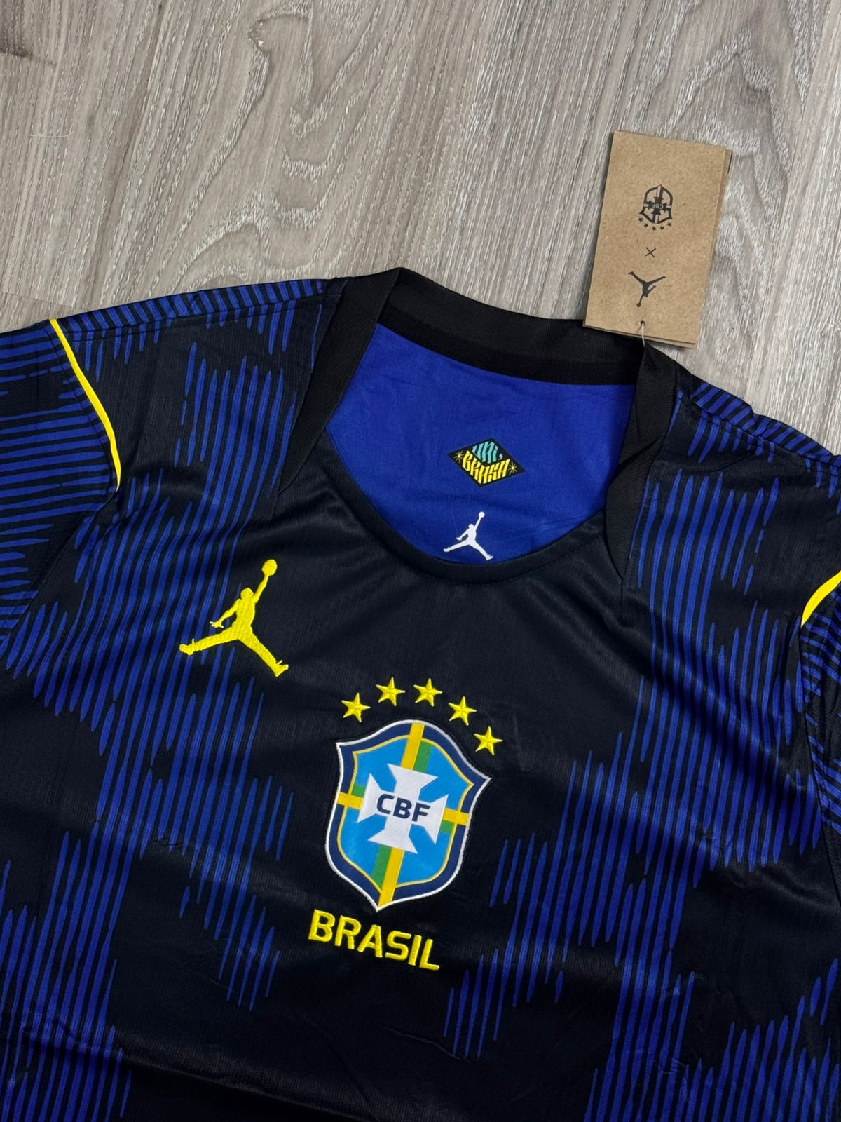 CAMISA SELEÇÃO BR X JORDAN 2026 - AZUL