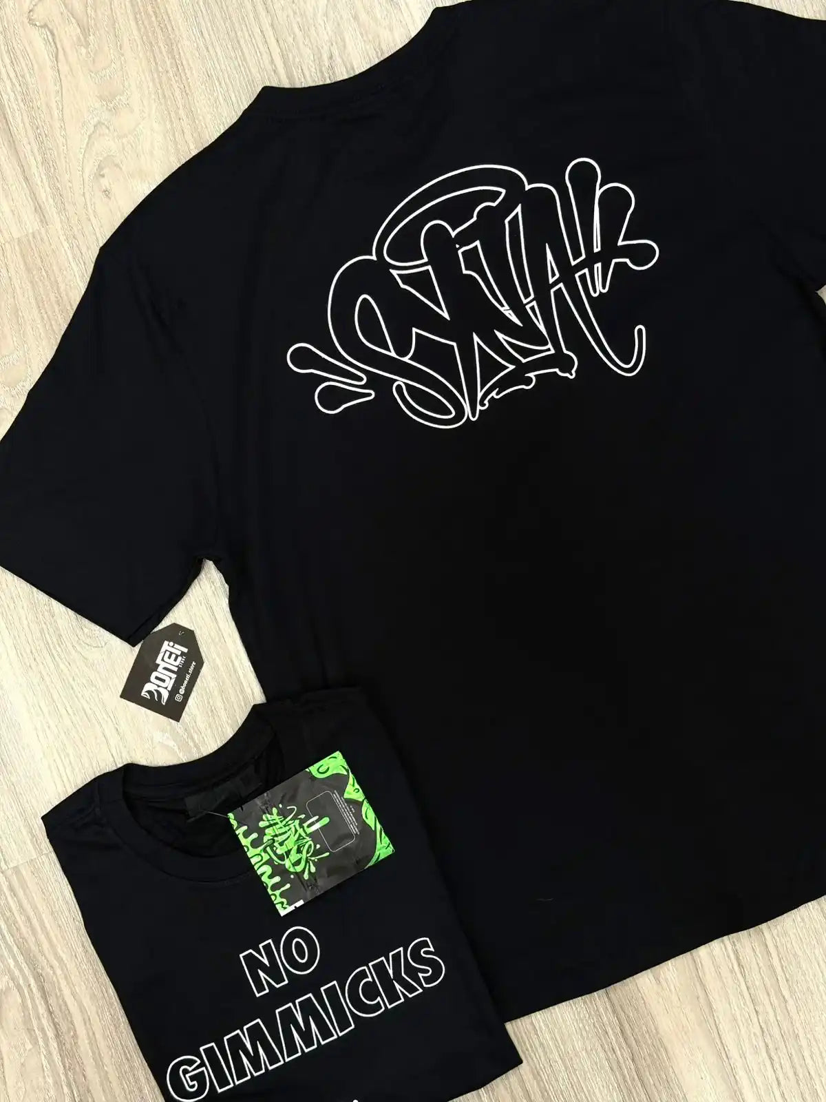 CAMISETA SYNA NO GIMMICKS - PRETA