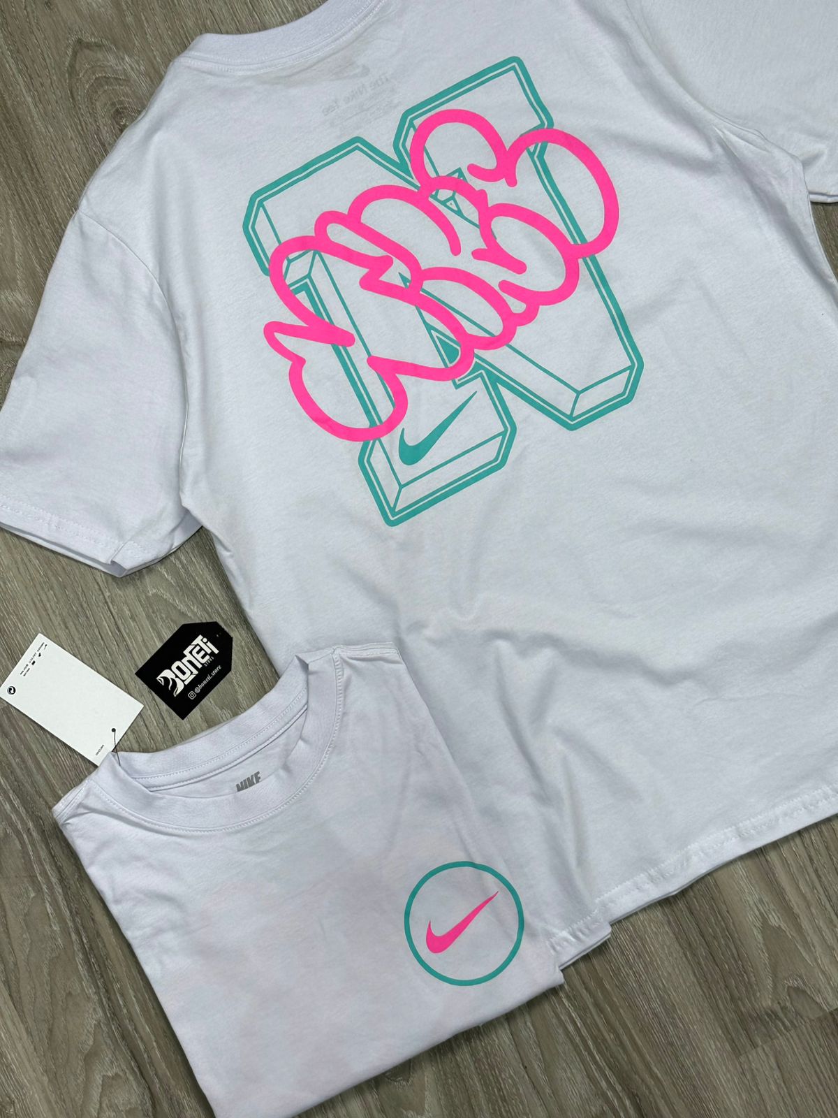 CAMISETA NK CIRCLE - BRANCA