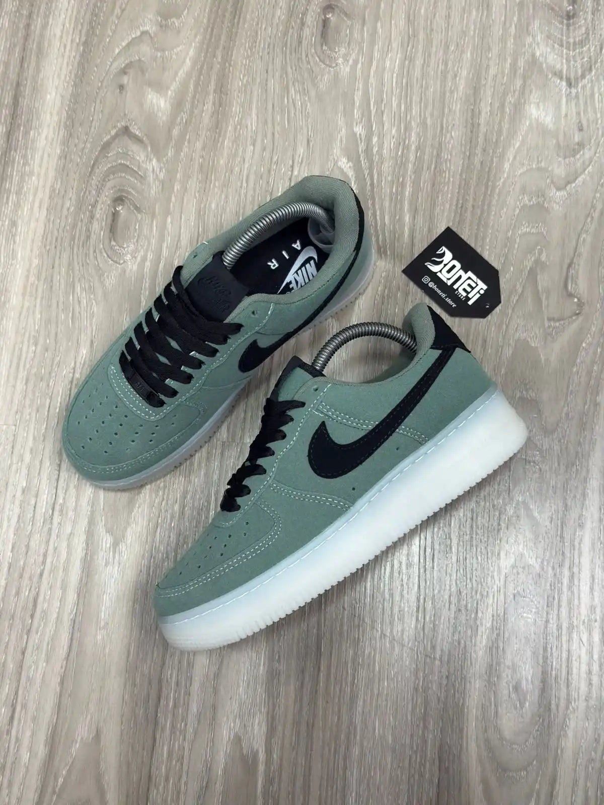 TÊNIS NK FORCE 1 - CAMURÇA GREEN BLACK