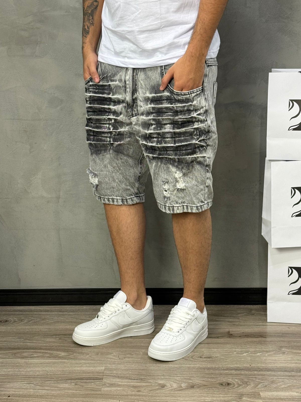 SHORTS JEANS ESTONADO JAY JONES - 8495