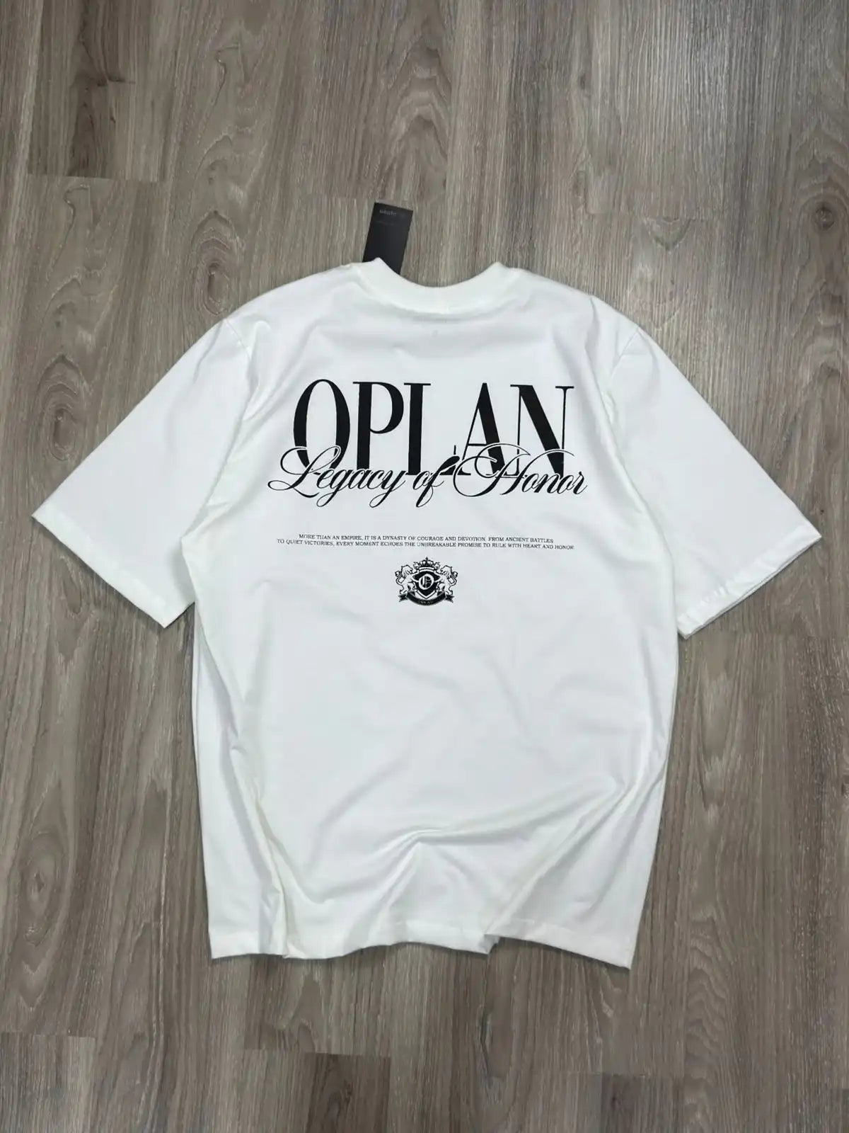 CAMISETA OVERSIZED OPLAN LEGACY - OFFWHITE
