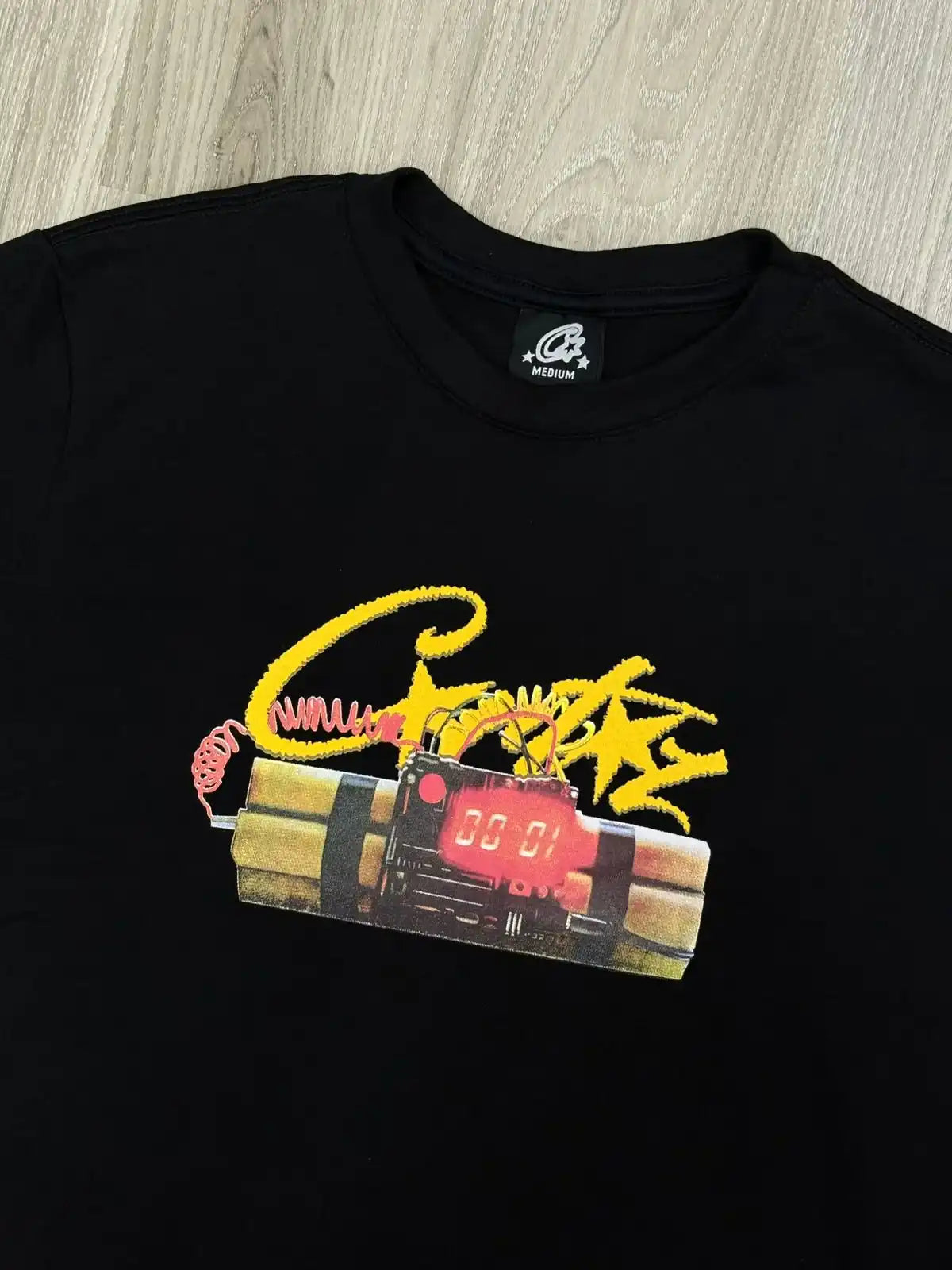 CAMISETA CORTEIZ TIMES UP - PRETA