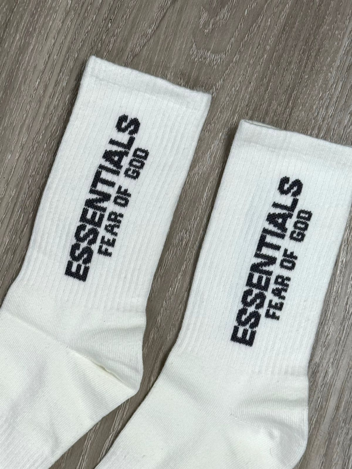 MEIA CANO ALTO FEAR OF GOD - BRANCA