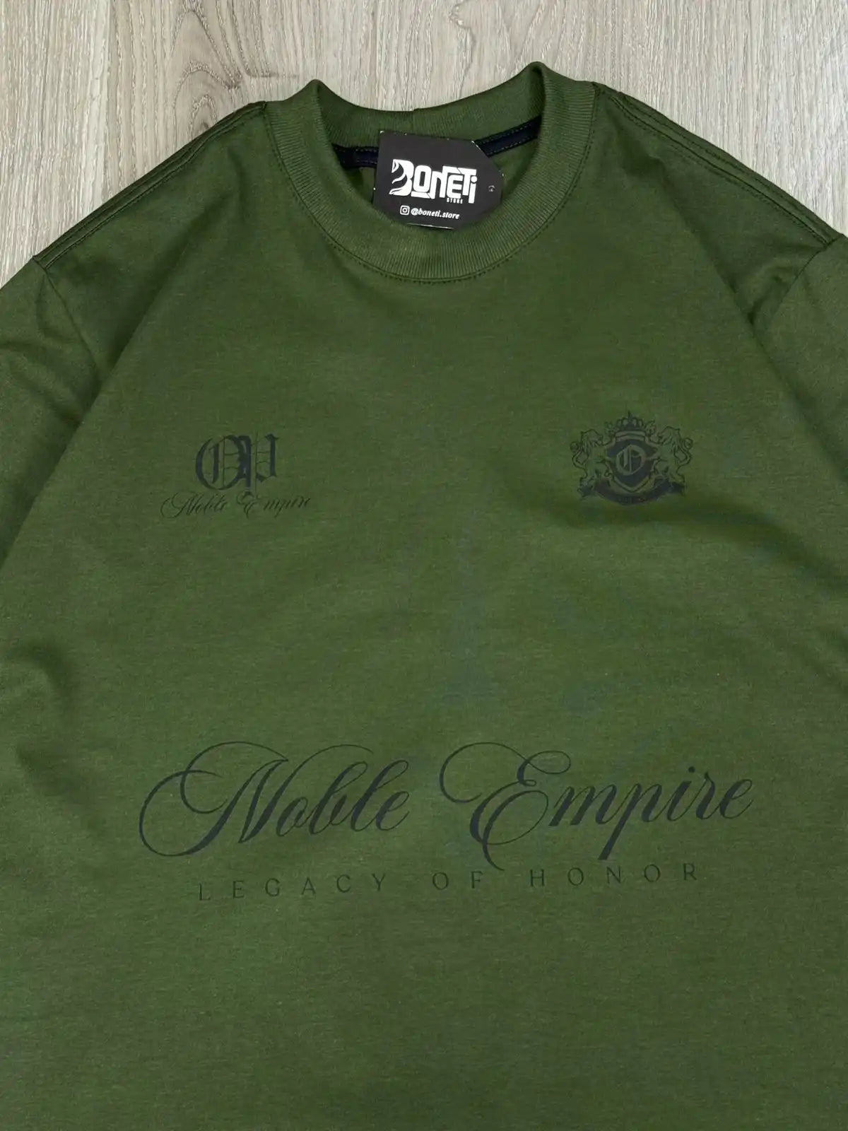 CAMISETA OVERSIZED OPLAN LEGACY - VERDE