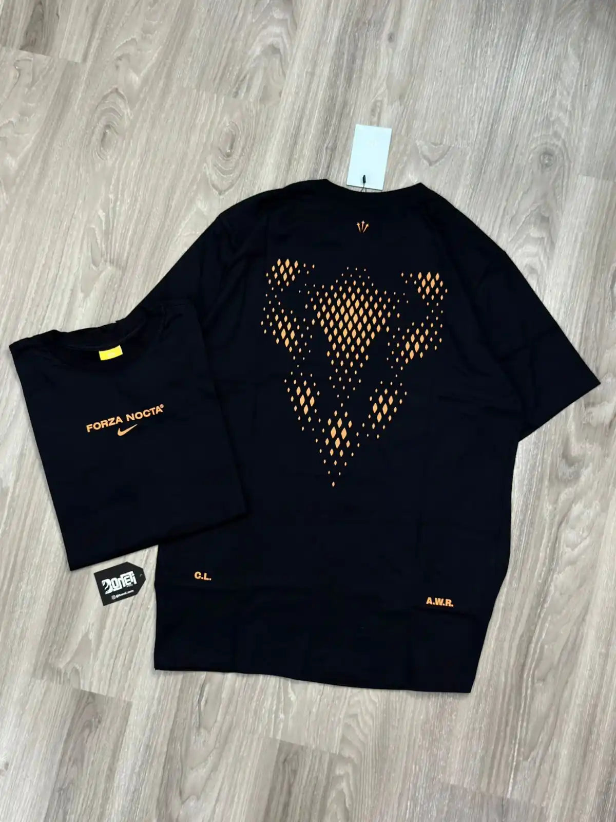 CAMISETA NK FORZA NOCTA - BLACK ORANGE