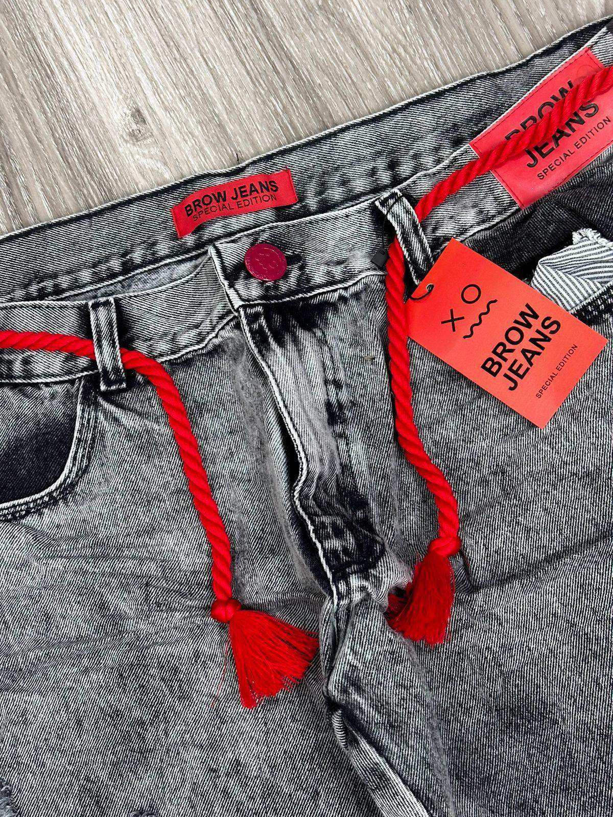 SHORTS JEANS BROW ESCURO - 03