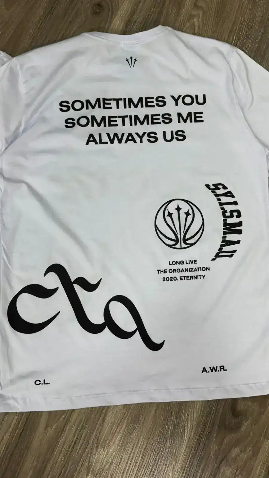 CAMISETA NK X NOCTA SOMETIMES - BRANCA