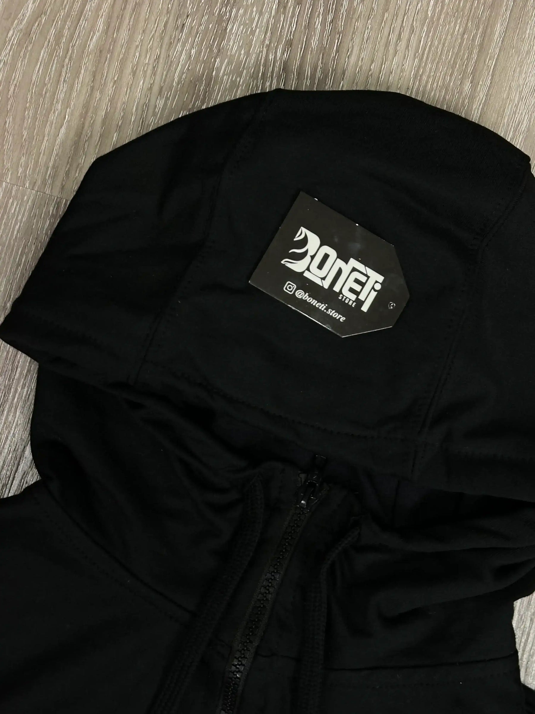 MOLETOM C/ ZÍPER NK CLUB - PRETO