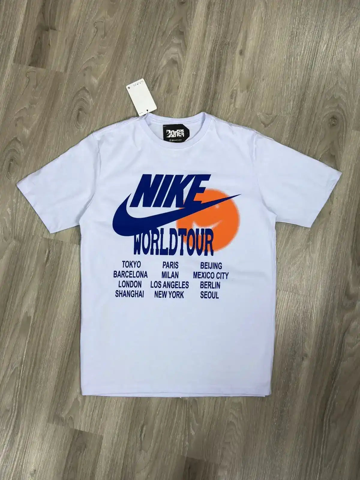 CAMISETA NK WORLD TOUR 2.0 - BRANCA