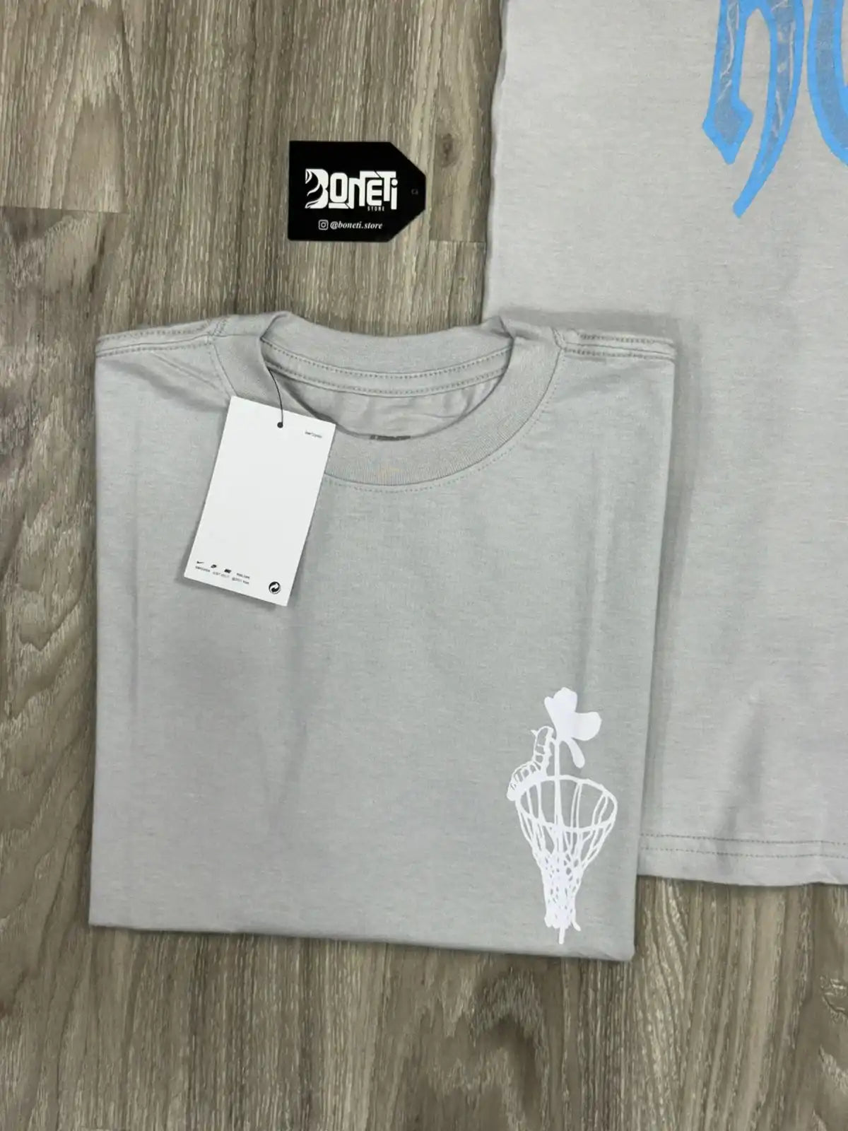 CAMISETA NK HOOPS - CINZA