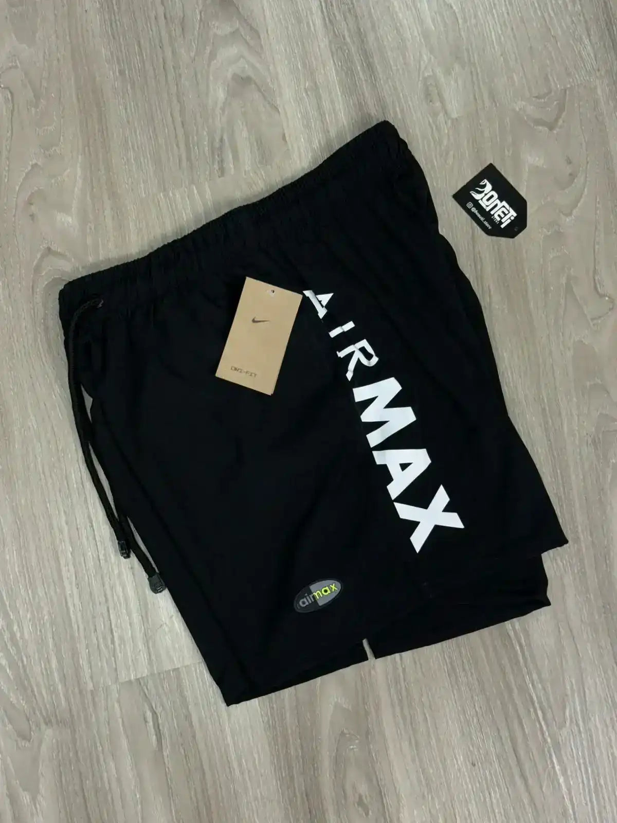 SHORTS TACTEL NK AIR MAX - PRETO