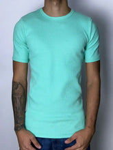 CAMISETA CANELADA - VERDE TIFANNY