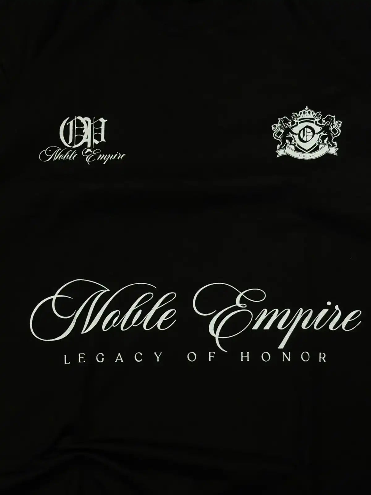 CAMISETA OVERSIZED OPLAN LEGACY - PRETA