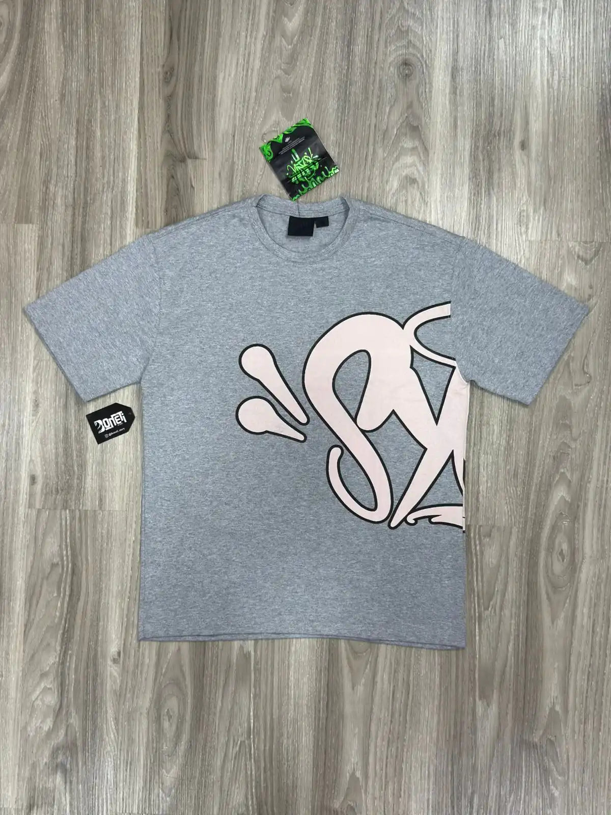 CAMISETA SYNA WORLD LOGO - CINZA SALMON