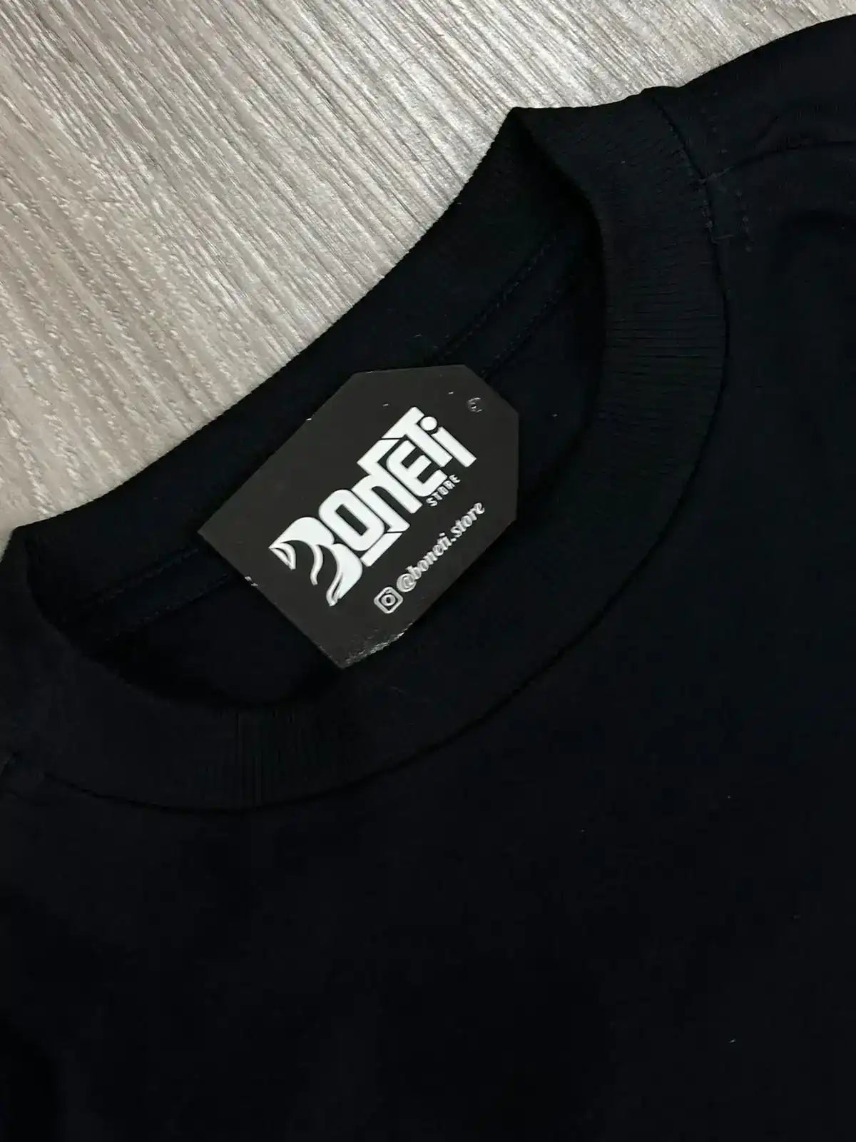 CAMISETA OVERSIZED RJ7 RONALDO TAÇA - PRETA