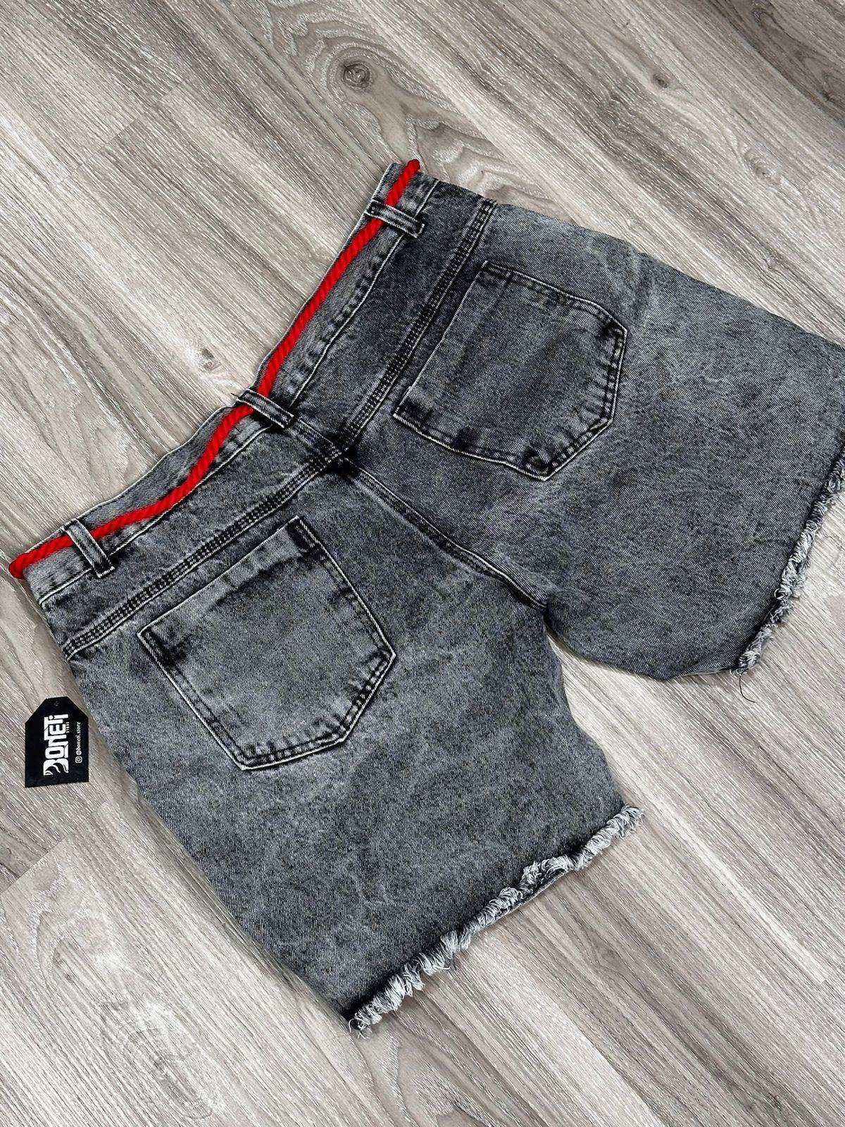 SHORTS JEANS BROW ESCURO - 03