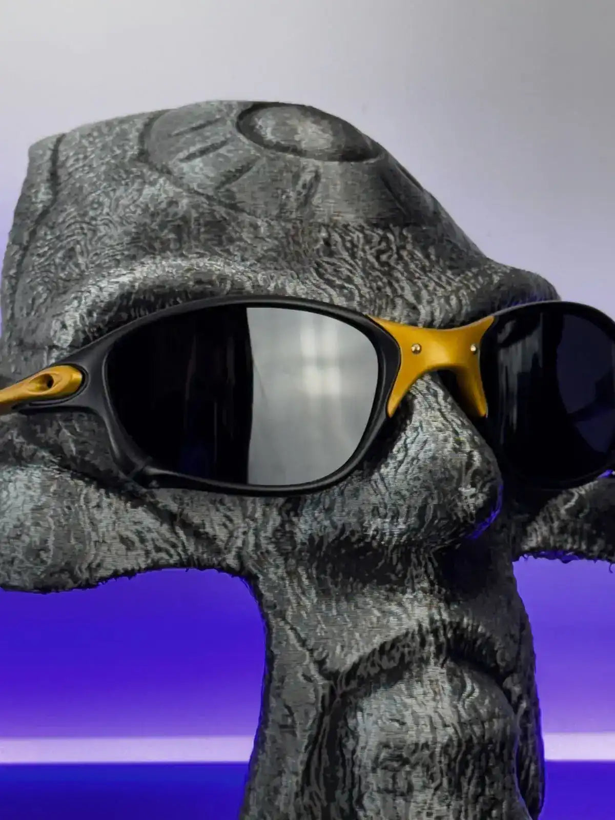 ÓCULOS OAK DOUBLE X 24K CARBON LENT BLACK