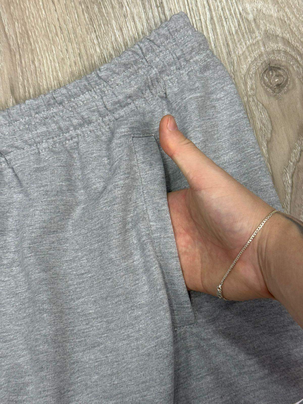 SHORTS MOLETOM NK BIG SWOOSH - CINZA