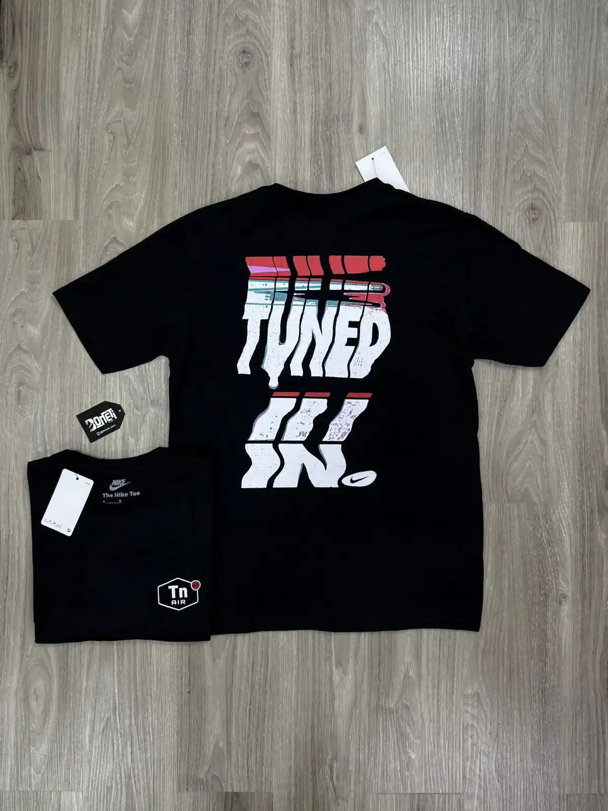 CAMISETA NK TN AIR TUNED - PRETA